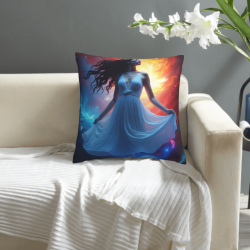 Housse de Coussin Galaxy Dream - Décoration Intérieure Douce