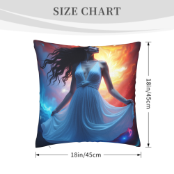 Housse de Coussin Galaxy Dream - Décoration Intérieure Douce