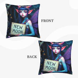 Enchanted Forest Maiden Pillow Cover - Okomall