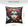 Funda de almohada Chica del bosque encantado - OkOmall