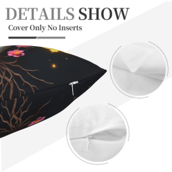 Housse de coussin Fille de la forêt enchantée - OkOmall