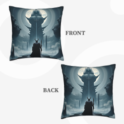 Housse de coussin en peluche Shadow Realm - Okomall