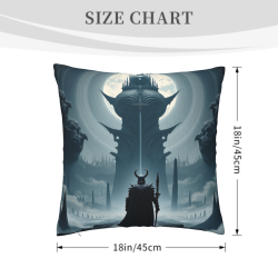 Housse de coussin en peluche Shadow Realm - Okomall