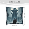 Housse de coussin en peluche Shadow Realm - Okomall