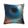 Funda de Almohada Galaxia Soñadora - 18x18 Pulgadas | Okomall