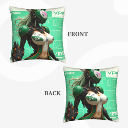 Housse de Coussin Cyberpunk Girl - Okomall