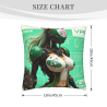 Housse de Coussin Cyberpunk Girl - Okomall