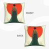 Funda de Almohada Fluffy Sunrise Mountain - Okomall