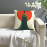 Funda de Almohada Fluffy Sunrise Mountain - Okomall