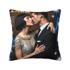 Beauté étoilée romantique - Housse de coussin pelucheuse de 18x18 pouces