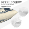 Housse de Coussin en Peluche Brume de Montagne - Okomall