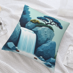 Zen-Berg-Kissenbezug - Komfortable Wohnaccessoires