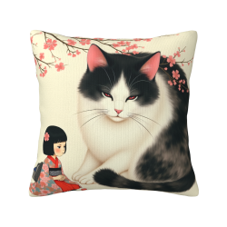 Housse de Coussin Japonaise - Okomall