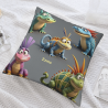 Housse de Coussin Dinosaure Mignonne - Okomall
