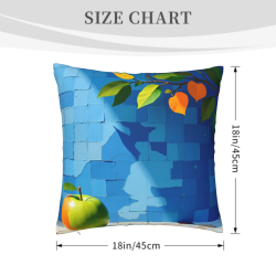 Funda de Almohada Geométrica Abstracta - Okomall