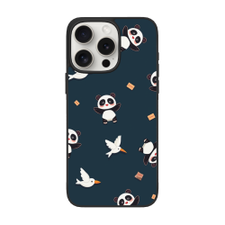 Coque pour iPhone 15/Pro/Max avec motif d'oiseaux - okomall