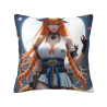 Funda de Almohada de Personaje Anime - Chica Enérgica | Okamall