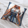 Funda de Almohada de Personaje Anime - Chica Enérgica | Okamall