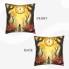 Funda de almohada de felpa Bosque Soñado - 18x18 pulgadas | OKOMALL
