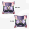 Coussin décoratif en peluche double face avec motif fantastique 45x45 cm - www.okomall.com