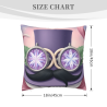 18x18 inches Double - Sided Plush Pillow Cover with Fantasy Pattern - www.okomall.com