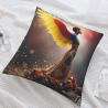 18x18 inches Double - Sided Plush Pillow Cover with Exquisite Pattern