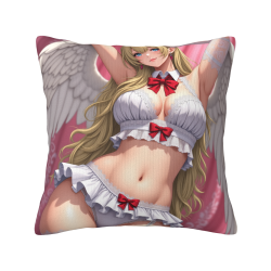 18x18英寸雙面毛絨動漫抱枕套