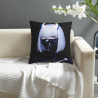 Fodera per cuscino in peluche doppia faccia 18x18 pollici con personaggio anime