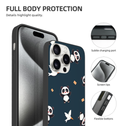 iPhone 15/Pro/Max 鸟类图案手机壳 - okomall