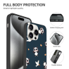 iPhone 15/Pro/Max 鸟类图案手机壳 - okomall