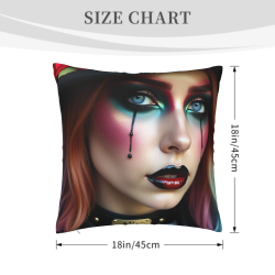드리미 초상권 베개 커버 - 18x18 인치 | Okomall
