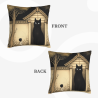 Funda de Almohada Bosque Soñado - 18x18 Pulgadas | okomall