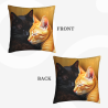 猫プラッシュピローカバー - Okomall
