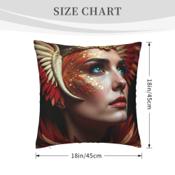 Housse de Coussin Dreamy Feather Beauty - Okomall