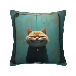 Housse de coussin en peluche créative - Okomall
