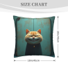 Housse de coussin en peluche créative - Okomall