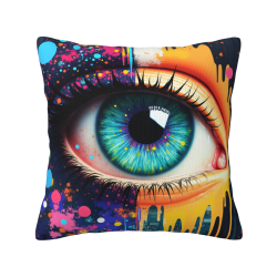 Coussin Œil Surréaliste - Okomall
