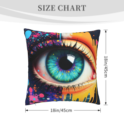 Coussin Œil Surréaliste - Okomall