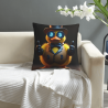18x18 Zoll Doppelseitiger Plüsch-Kissenbezug (Bitcoin-Süße Ente)