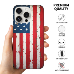Custodia per iPhone 15 Pro/Pro Max con bandiera americana - okomall