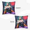 Bellissima fodera per cuscino ragazza anime - Okomall