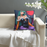 Bellissima fodera per cuscino ragazza anime - Okomall