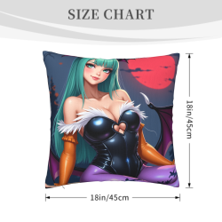 Bellissima fodera per cuscino ragazza anime - Okomall