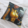 Housse de Coussin Cyberpunk Girl - Okomall