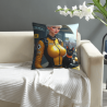 Housse de Coussin Cyberpunk Girl - Okomall