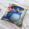 Housse de Coussin Duveteuse Créative - 18x18 Pouces