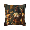 Funda de Almohada de Felpa de Doble Cara Estilo Egipcio 18x18 pulgadas