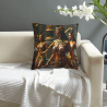 Funda de Almohada de Felpa de Doble Cara Estilo Egipcio 18x18 pulgadas