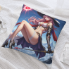 더블 사이드 플러시 베개커버 (18x18인치) - 애니메이션 캐릭터