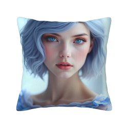 Housse de Coussin en Peluche Beauté Rêveuse - OKOMALL